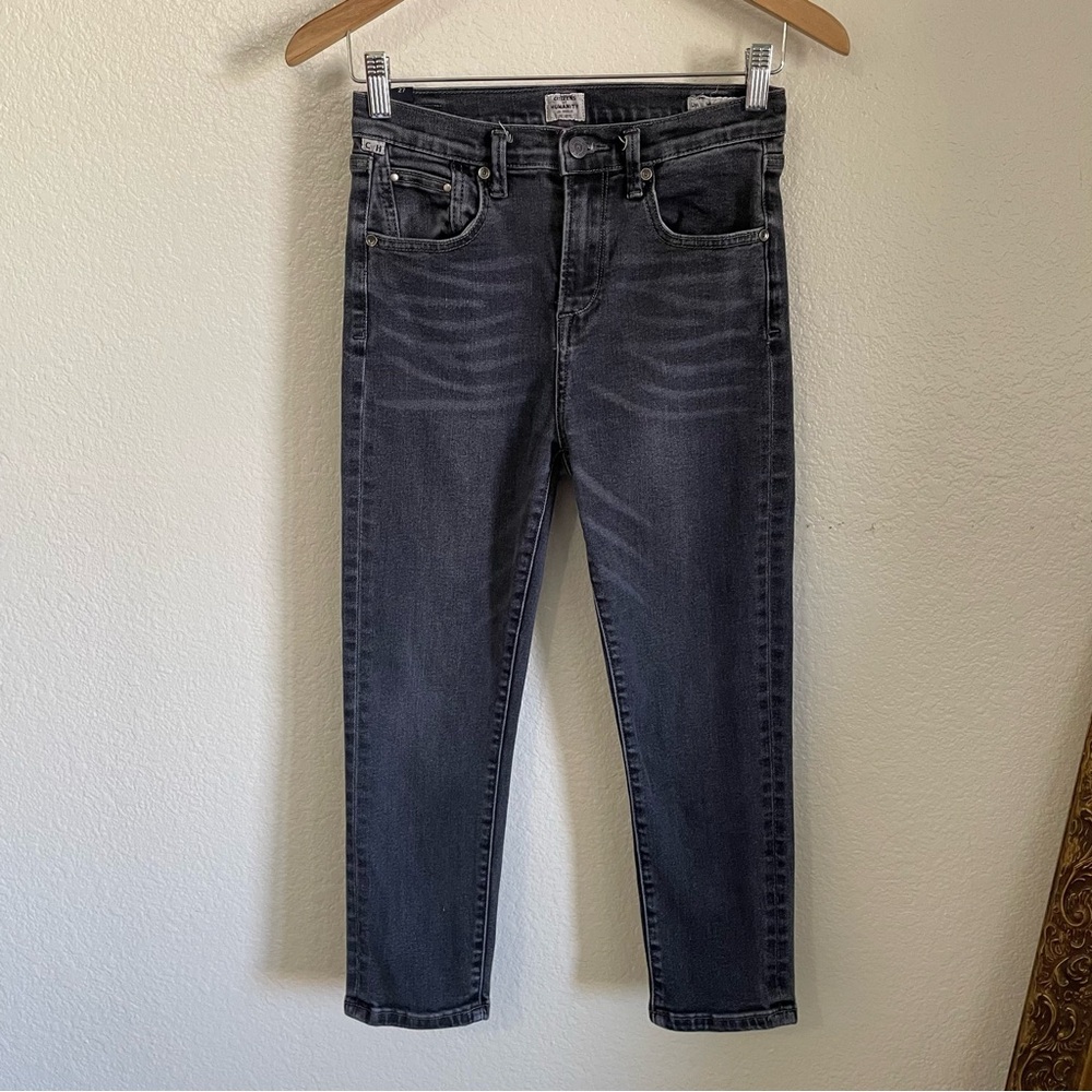 Citizens of Humanity Liya High Rise Classic Fit Crop Jeans Straight Slim Leg
